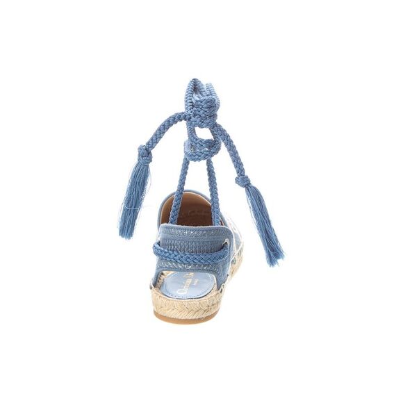 Dior Granville Oblique Canvas Espadrille, Blue - Picture 3 of 5